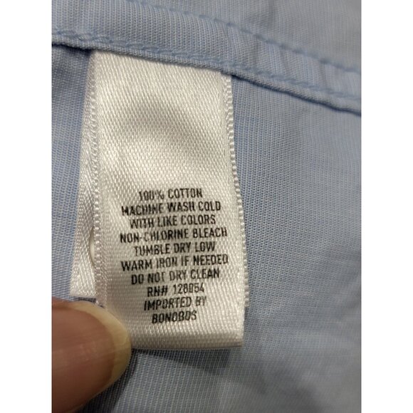 Bonobos Mens Tailored Fit Long Sleeve Button-Down Shirt With Embroidered Cars - Picture 4 of 4